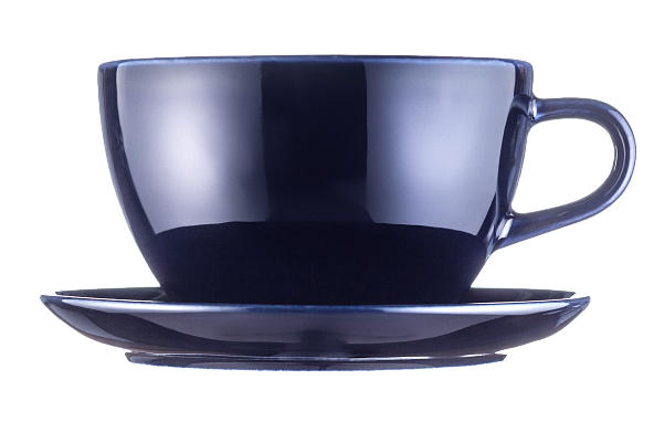 RISE BASE чашка 320 мл. кобальтово-синяя